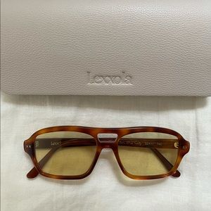 Lexxola Damien in Tortoise w/ Yellow Lens